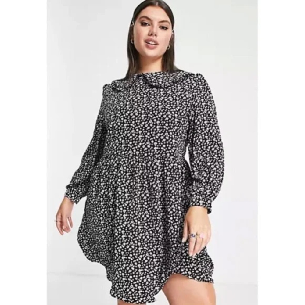 ASOS Daisy Street Ditsy Floral Smock Dress